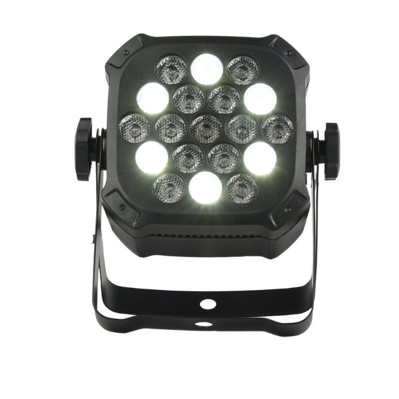 Light4Me Cube PAR 19x3W RGBW LED Par Spot