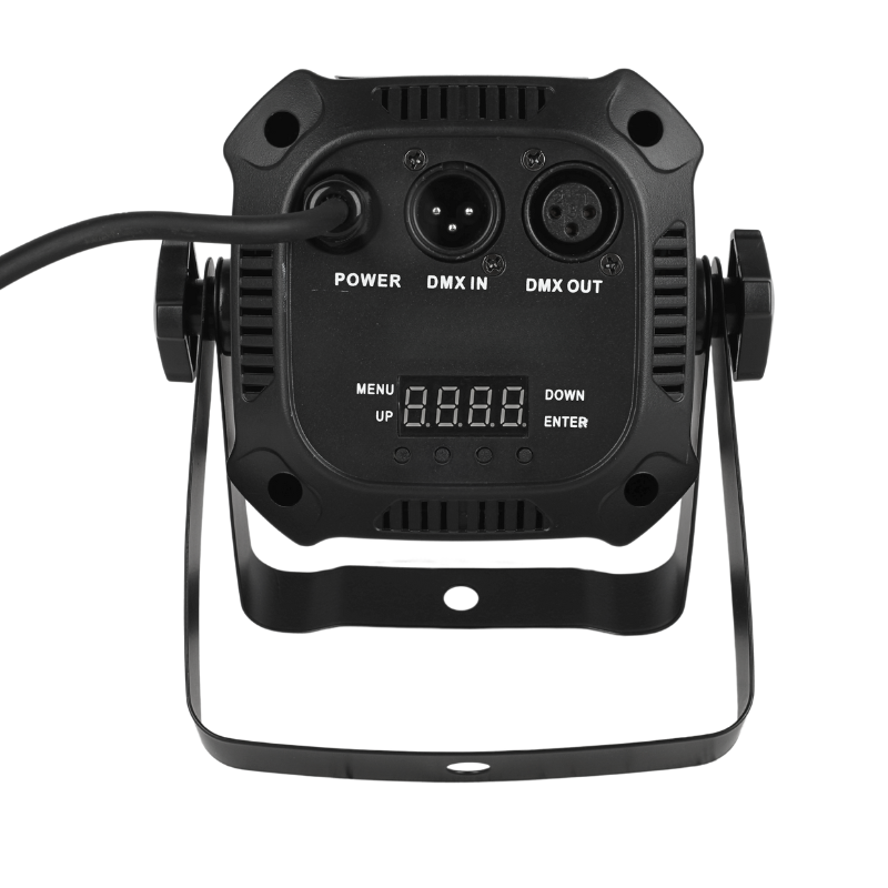 Light4Me Cube PAR 19x3W RGBW LED PAR spot
