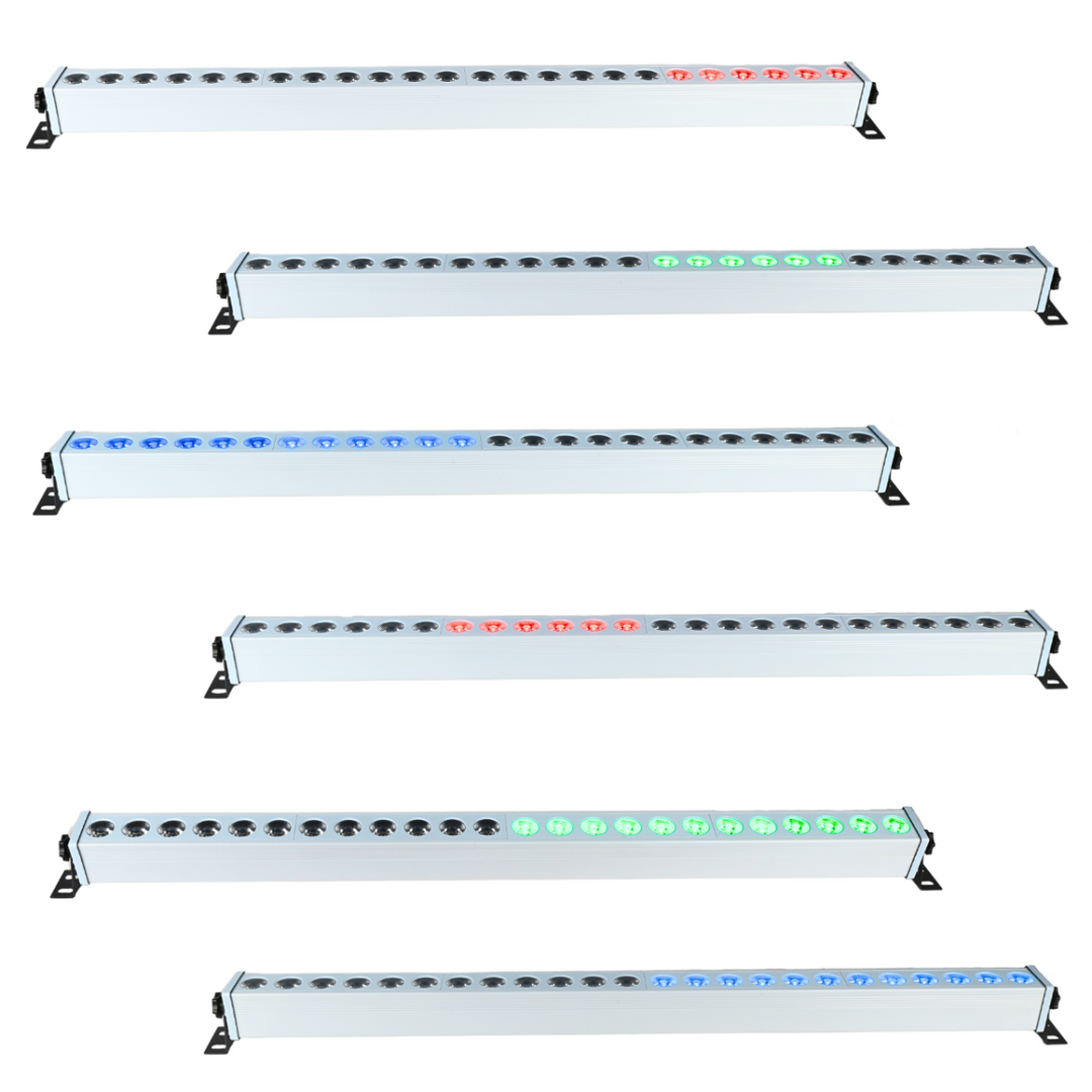 Light4Me Deco Bar 24 RGB IR WH LED-bar + fjernkontroll