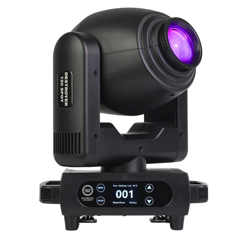 Light4Me Destroyer 120W Spot Moving Head LED