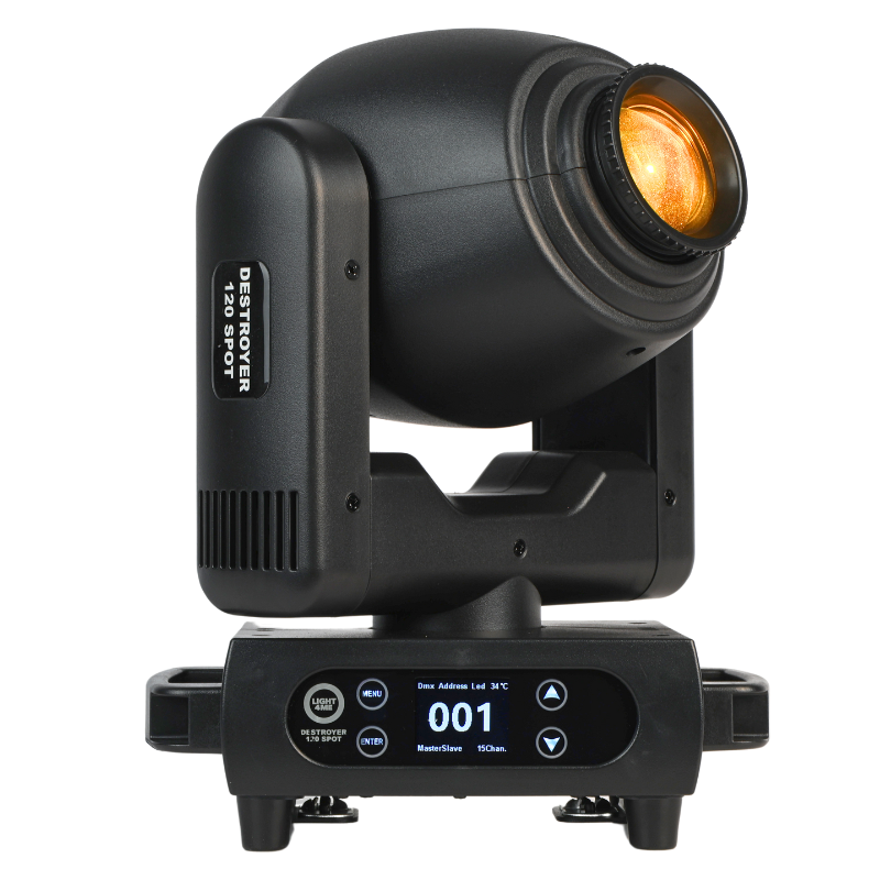 Light4Me Destroyer 120W Spot Moving Head LED