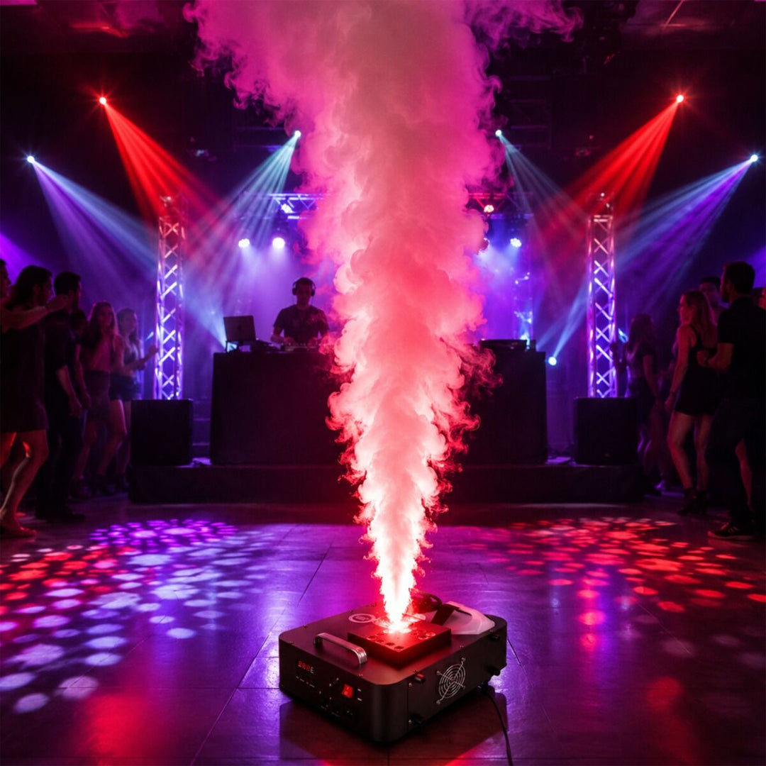Light4Me JET-1500LED Vertikal Røykmaskin LED