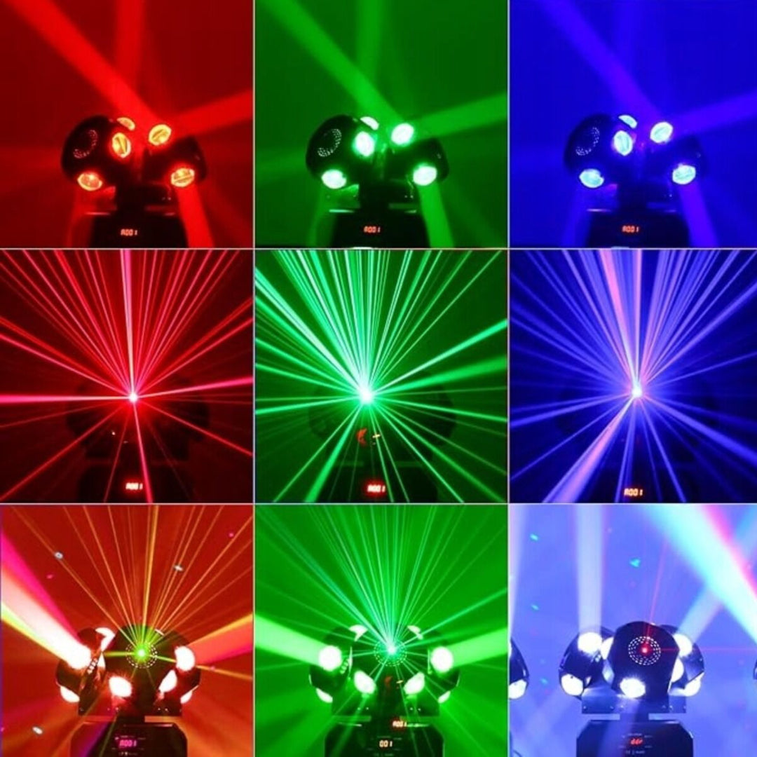 LIGHT4ME SID PRO 5-i-1 bevegelig multieffektlampe
