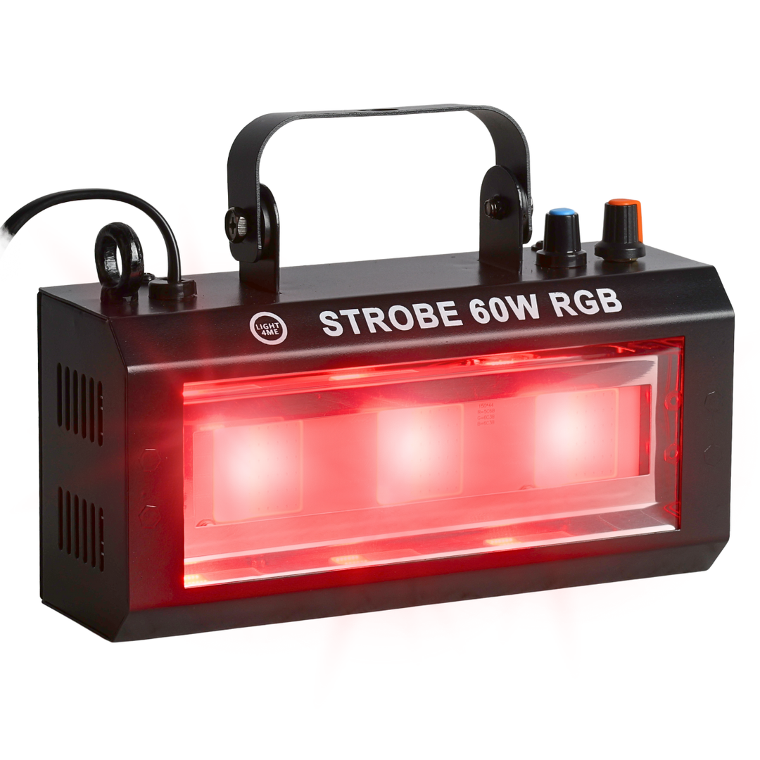 LIGHT4ME STROBE 60W RGB strobe-lyseffekt