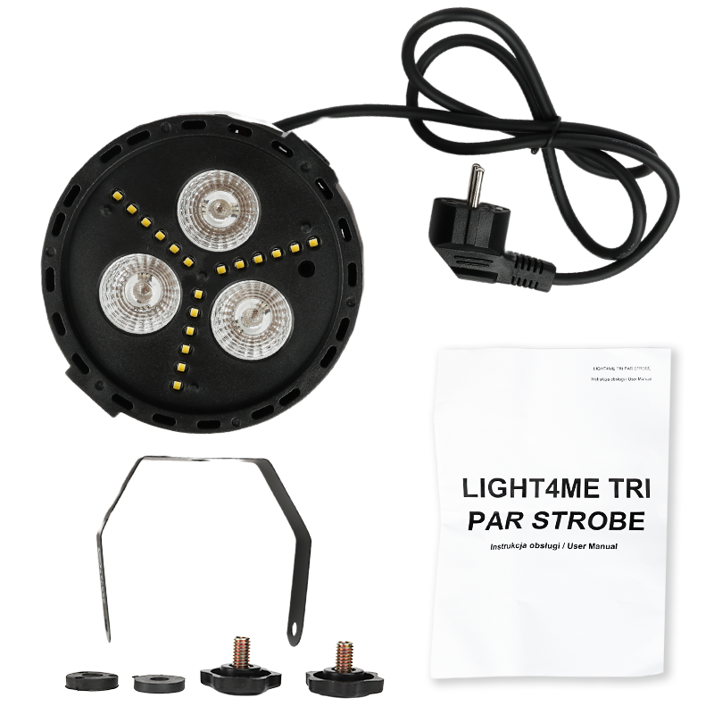 Light4Me TRI Par Strobe LED