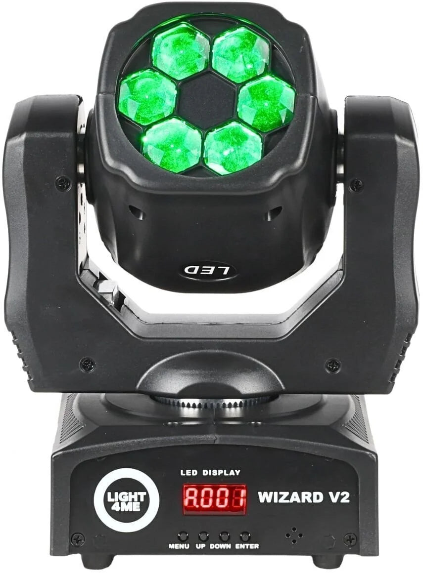 LIGHT4ME WIZARD v2 moving head FX-belysning