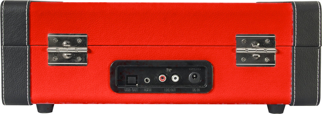 Madison Vintage Platespiller m. Bluetooth (Rød)