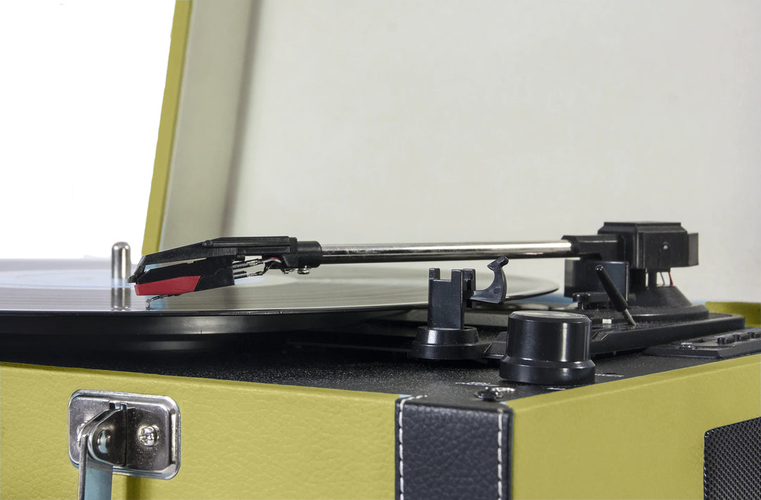 Madison Vintage Platespiller m. Bluetooth (Grønn)