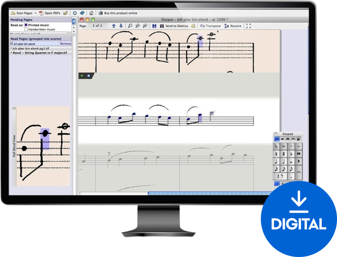 Sibelius Ultimate evigvarende lisens med AScore