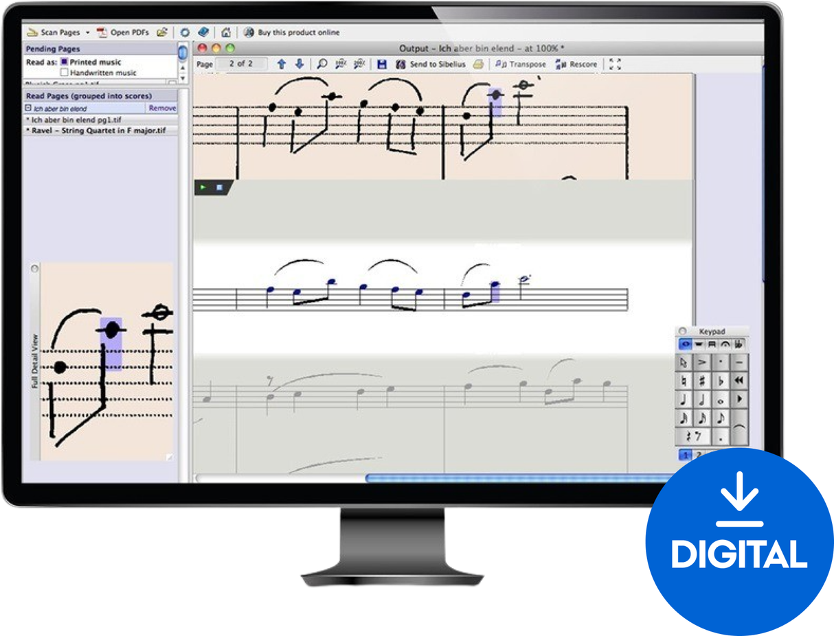 Sibelius Ultimate evigvarende lisens med AScore