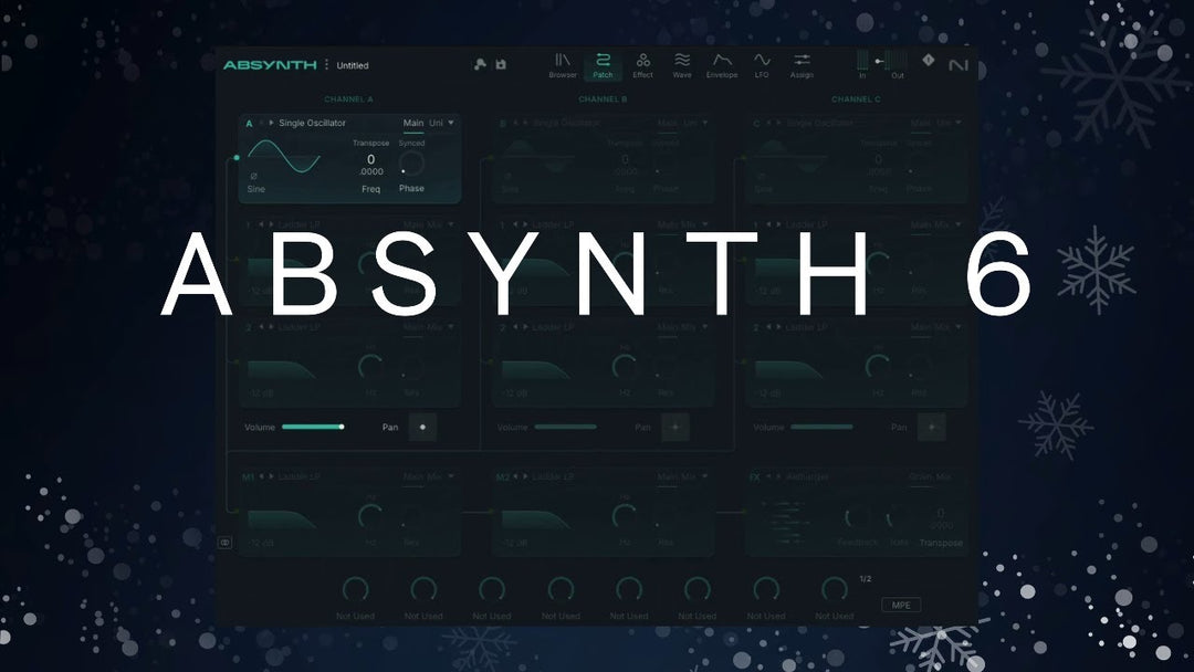 Absynth 6 Oppdatering