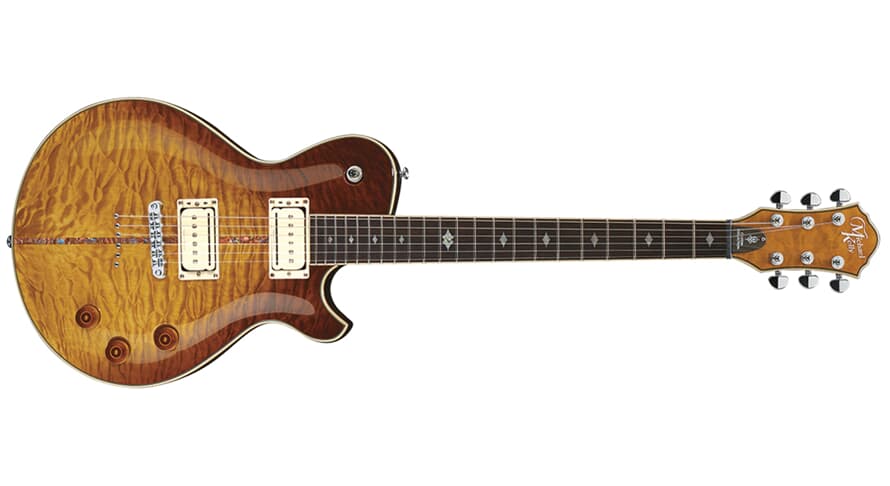 Michael Kelly Mod Shop Patriot Instinct Duncan elektrisk gitar, Scorched