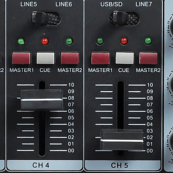 BST MX56U Rack mixer