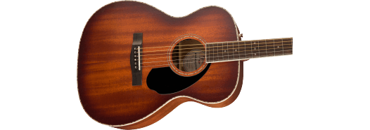 Fender PO-220E Orchestra Western Guitar ( Aged Cognac Burst )