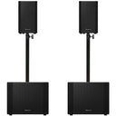 Pioneer DJ 2x XPRS-1152ST + 2x XPRS-82 Pakke
