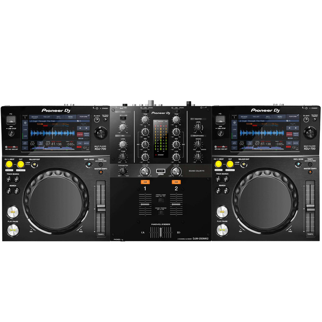 Pioneer DJ DJM-250 MK2 + XDJ-700 Pakke