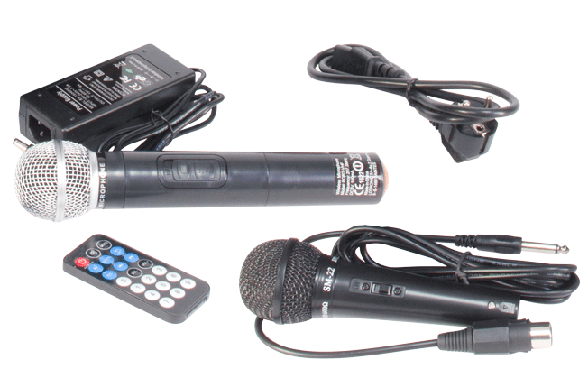 Ibiza BT8HH bærbar festhøyttaler