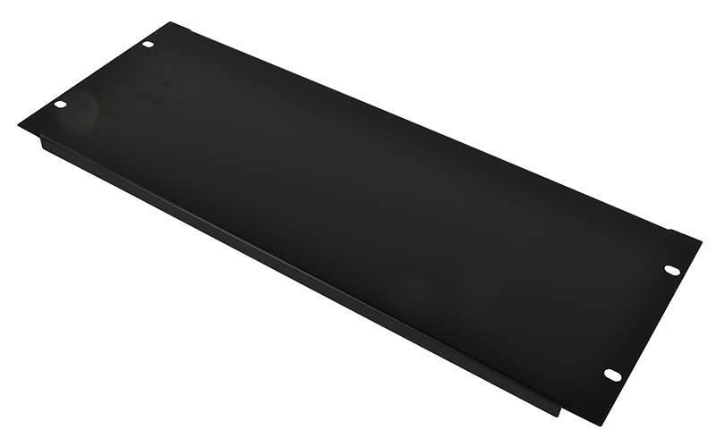 19" svart stativpanel