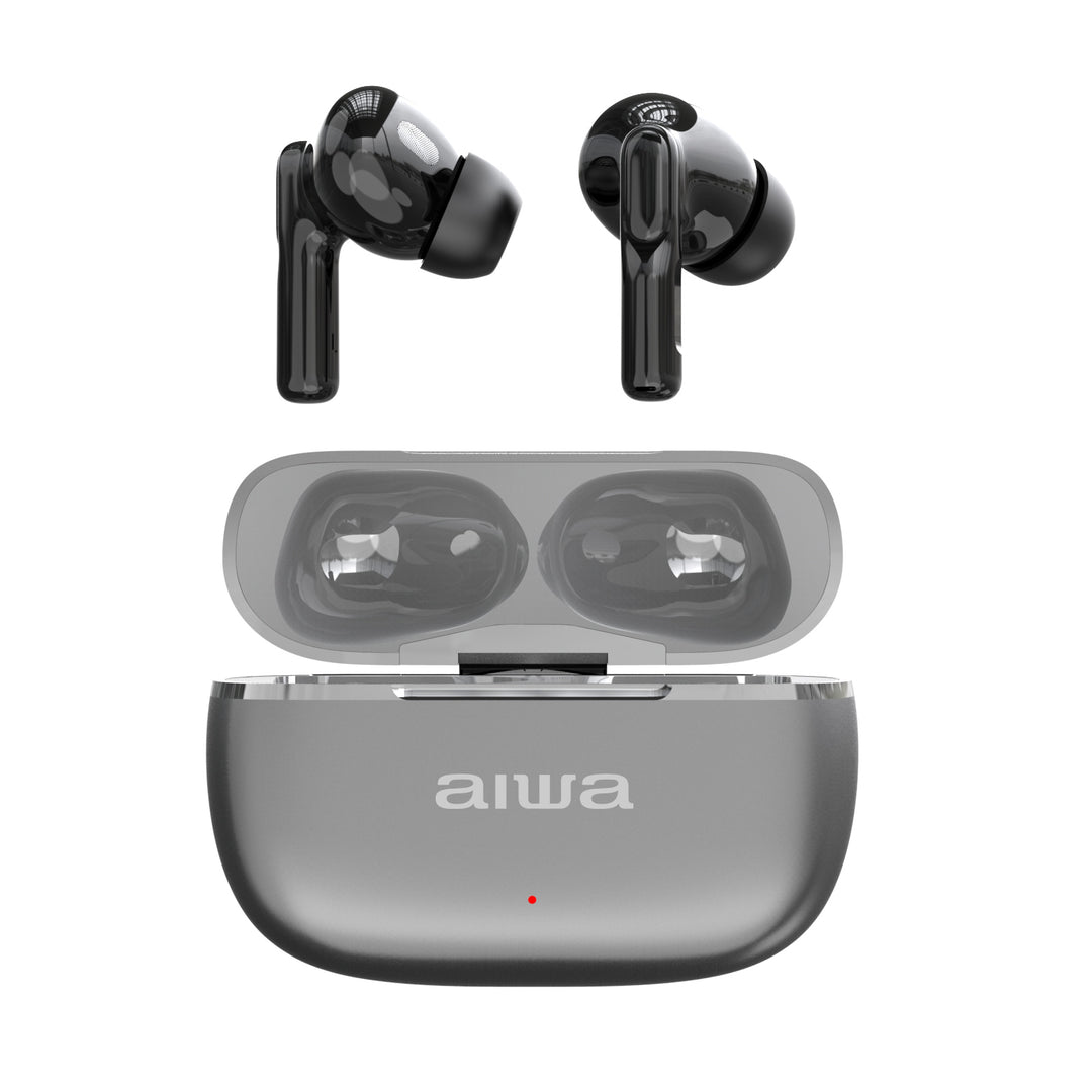 AIWA ETWS-160 True Wireless-ørepropper med ANC, ENC og Bluetooth 5.4