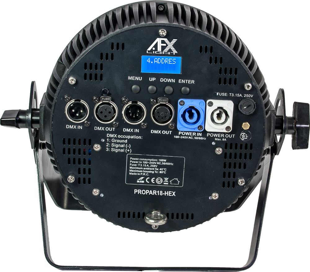 AFX RGBWA UV LED (18x12W)