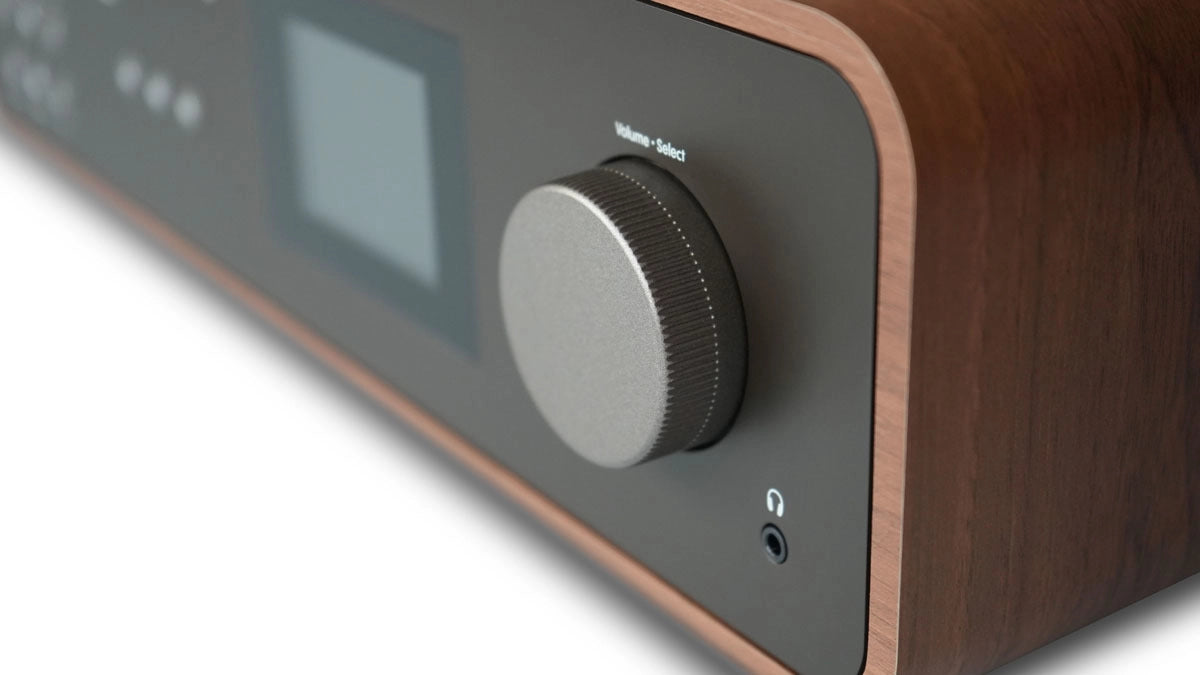 Pure Classic Stereo Hi-Fi System – DAB+, CD, Bluetooth, 100W, Valnøtt