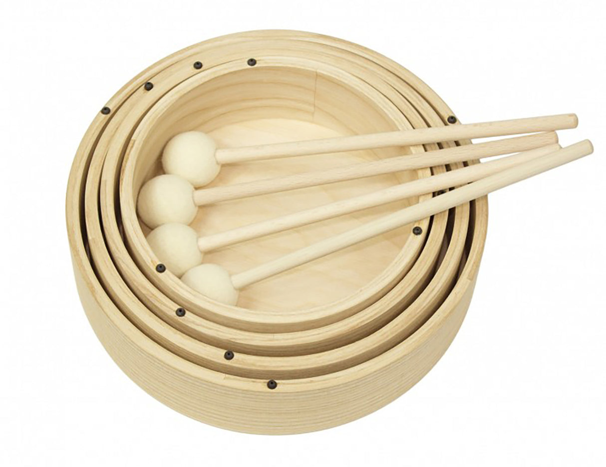 Trommesett i tre for barn