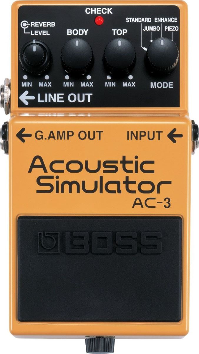 Boss AC-3 akustisk simulator gitarpedal