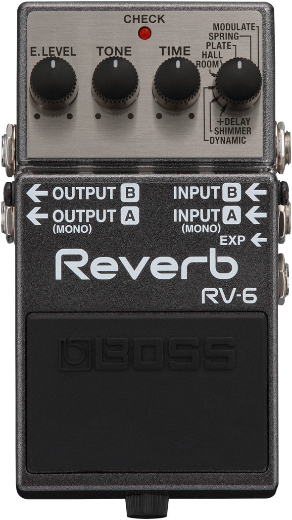 Boss RV-6 Reverb gitarpedal