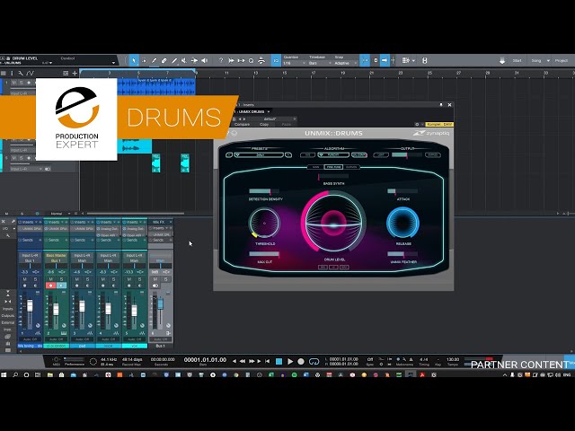 Unmix Drums fra Zynaptiq