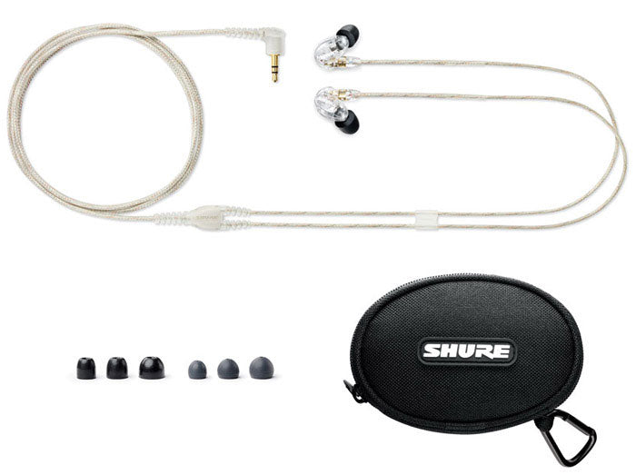 Shure SE215-CL - In-Ear Hodetelefoner (Clear)