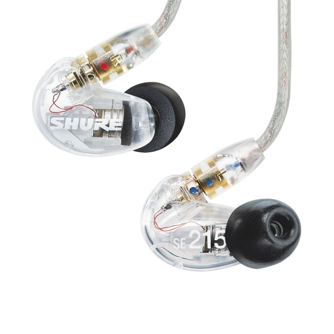 Shure SE215-CL - In-Ear Hodetelefoner (Clear)