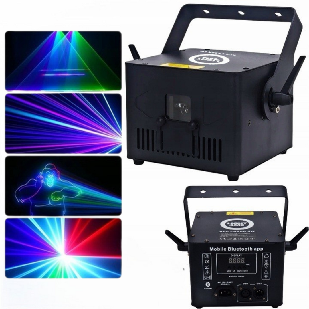 Light4Me 5 W laser med RGB og appstyring