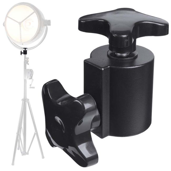 Adapter for lysstativ 35mm