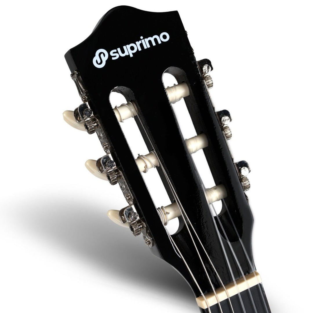 Suprimo CGS2 BK Klassisk guitarsæt 4/4, Sort
