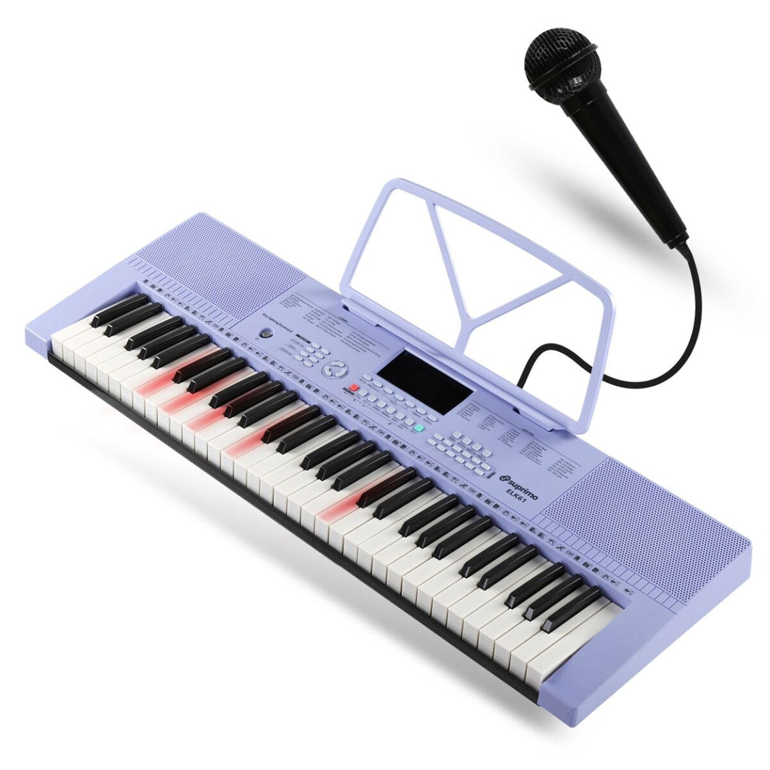 SUPRIMO Keyboard 61 tangenter, lilla