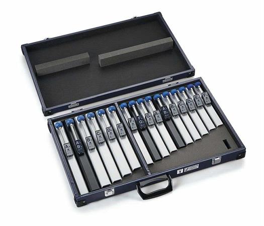 Suzuki Tonechime / håndklokker med 16 staver og veske - HB-160