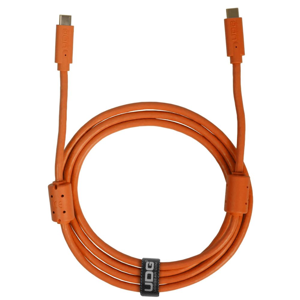 UDG Ultimate Kabel USB 3.2 C-C Oransje Rett 1,5m