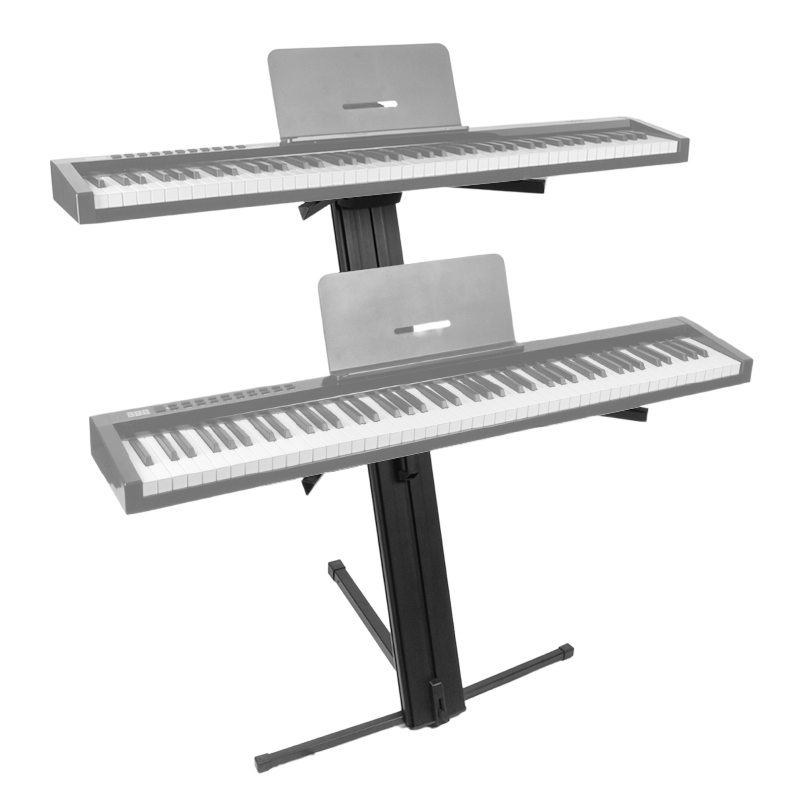 Keyboardstativ – Dobbelt Justerbart