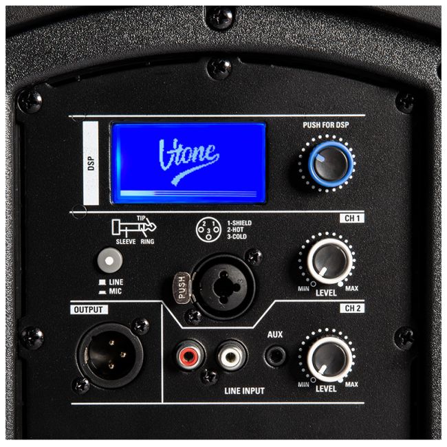 V-Tone NBX-115 aktiv 15" PA-høyttaler – DSP, 350W RMS