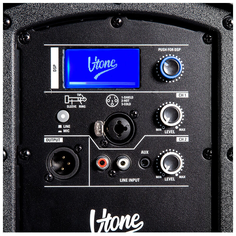 V-Tone NBX-115 aktiv 15" PA-høyttaler – DSP, 350W RMS