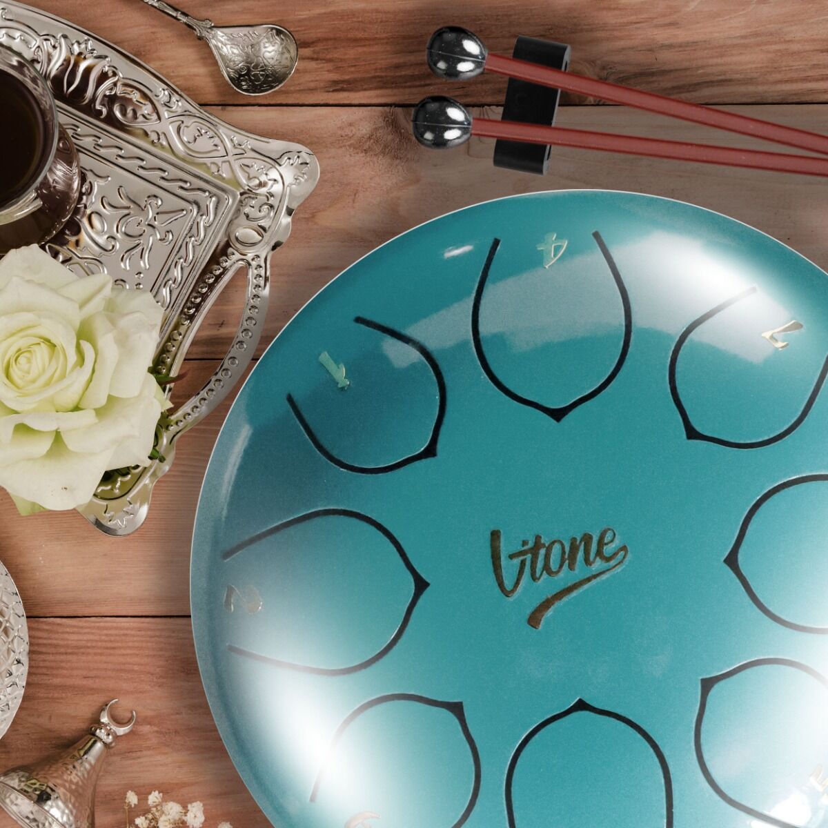 Tongue Drum 6" (8 Toner C Skala)