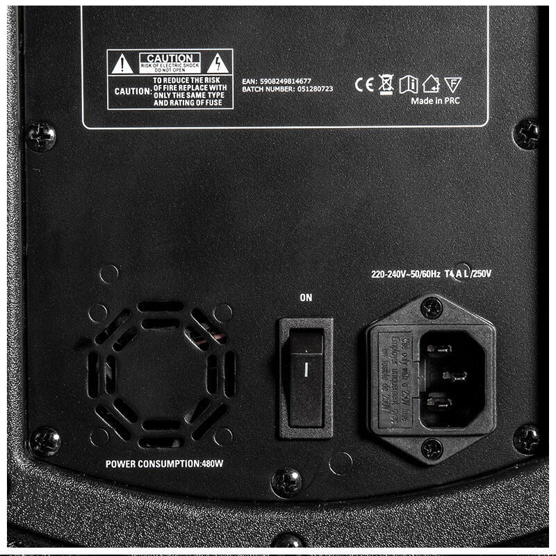 V-Tone NBS-118 aktiv 18" subwoofer – 500W RMS DSP