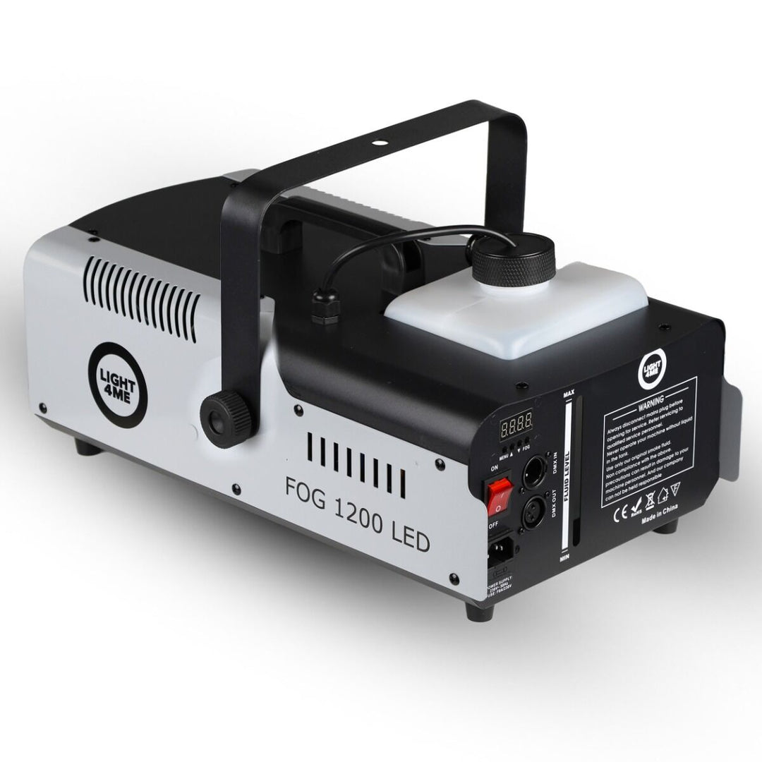 Light4Me Fog 1200 LED Røykmaskin 1200W med RGB LED & DMX