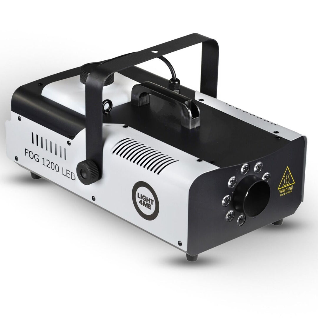 Light4Me Fog 1200 LED Røykmaskin 1200W med RGB LED & DMX
