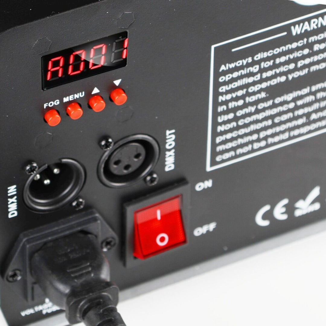 Light4Me Fog 1200 LED V2 Røykmaskin 1200W med LED