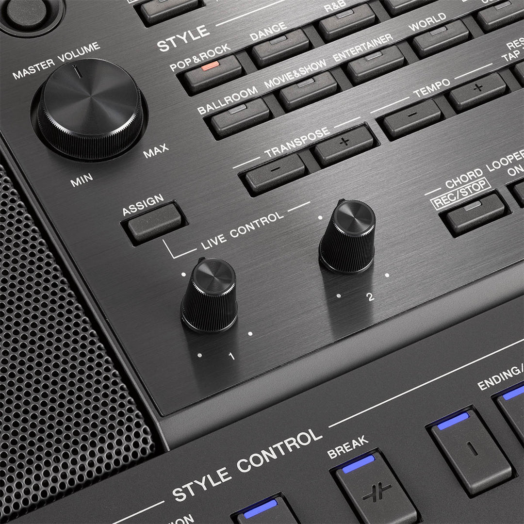 Yamaha PSR-SX900 Keyboard (svart)