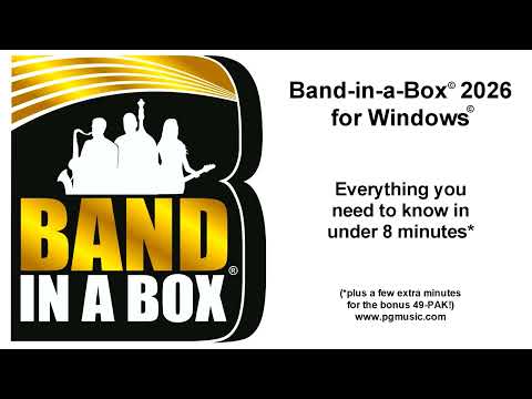 Band-in-a-Box ULTRA Win