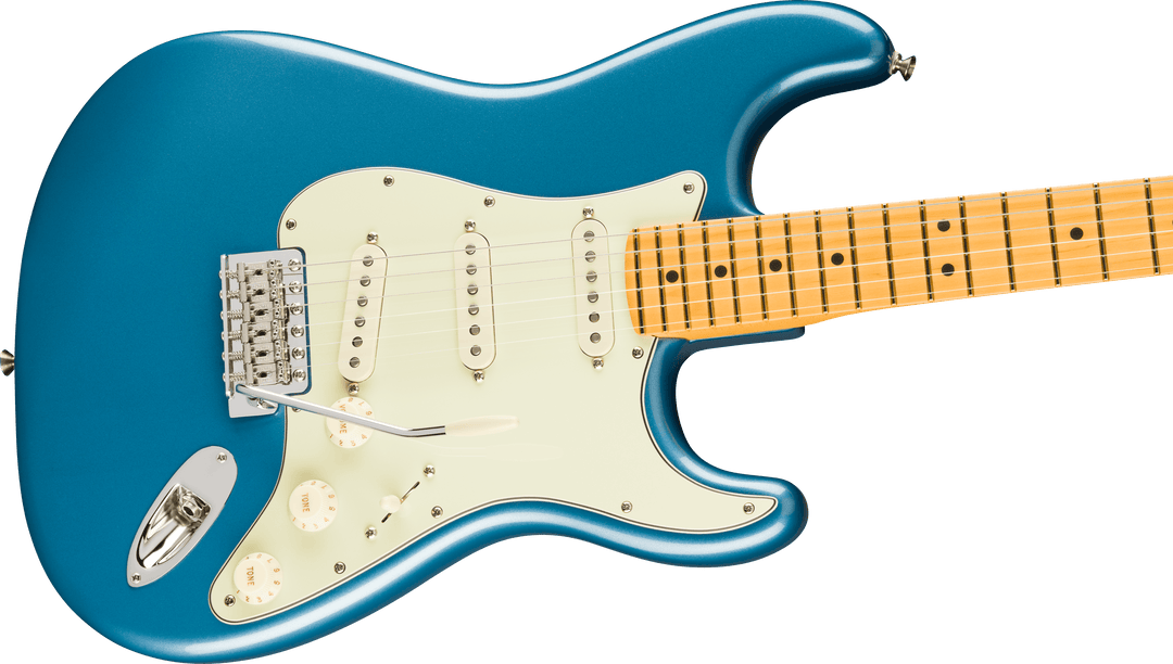 Fender American Professional Classic Stratocaster, Lønn Fingerboard, Faded Lake Placid Blue