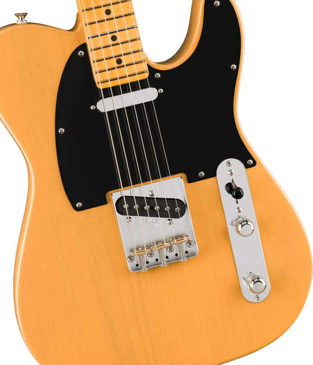Fender American Professional Classic Telecaster, Lønn Fingerboard, Butterscotch Blonde