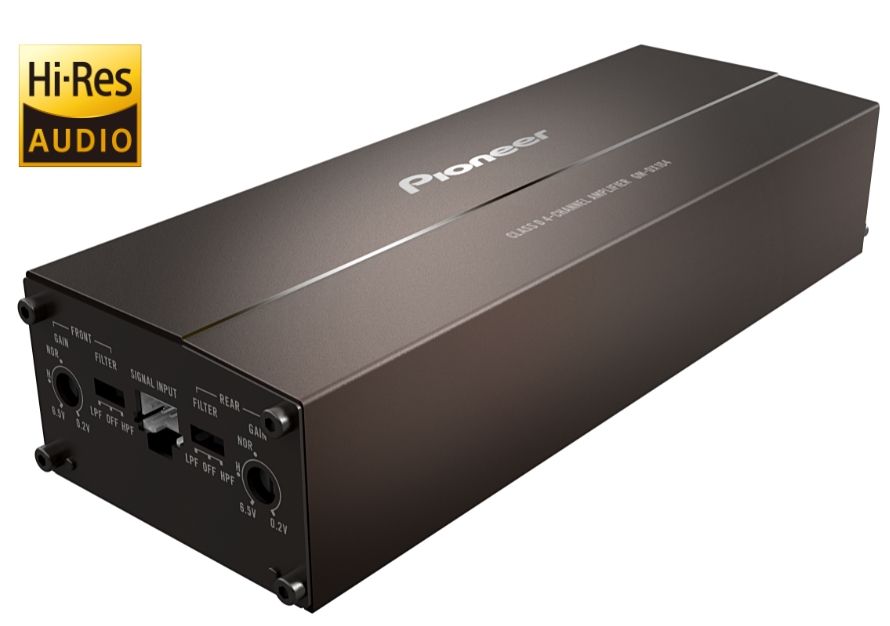 Pioneer GM-DX104 4-kanals bilforsterker